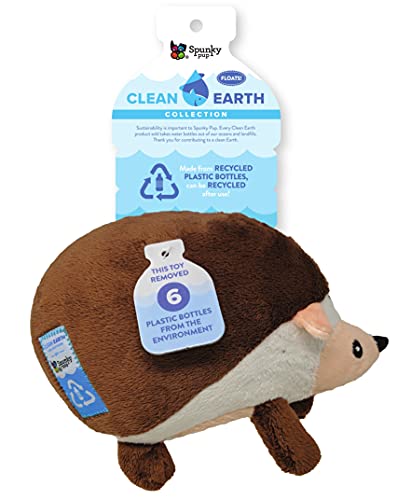 Spunky pup Clean Earth Plüsch-Igel | aus 100% recycelten Wasserflaschen | groß von Spunky Pup