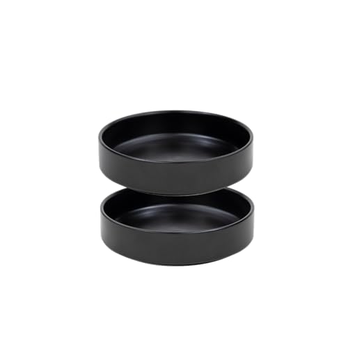 Keramik-Katzennäpfe, 15,2 cm, Katzenfutterschale zur Linderung von Müdigkeit der Katze und Welpen, 15,2 cm, Schwarz Keramik-Katzennäpfe, 15,2 cm, Katzenfutterschale zur Linderung von Müdigkeit der Katze und Welpen, 15,2 cm, Schwarz von Sredumn