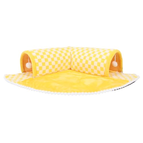 2pcs Katzen -Tunnelmatte Abnehmbare Dekoration Weiche Plüschwaschablenkissen -Tunnel für Zuhause 2pcs Katzen -Tunnelmatte Abnehmbare Dekoration Weiche Plüschwaschablenkissen -Tunnel für Zuhause von Srliya