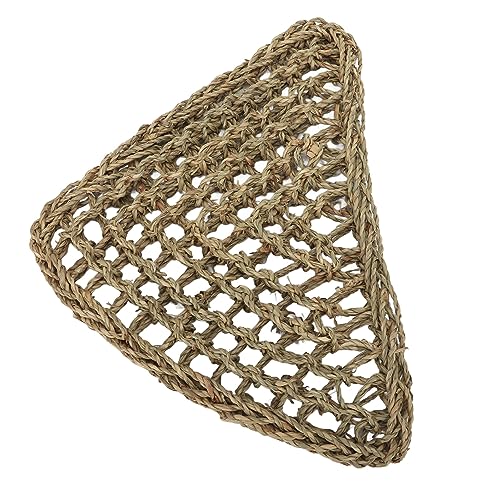 Dreieckige Reptilienhängematte, aus Stroh Geflochtener Artikel, Hängeliege für Anolis, Bartagamen, Geckos, Leguane, Geeignet für Katzen, Hunde, aus Grasfaser, 39 X 27 X 2 cm Dreieckige Reptilienhängematte, aus Stroh Geflochtener Artikel, Hängeliege für Anolis, Bartagamen, Geckos, Leguane, Geeignet für Katzen, Hunde, aus Grasfaser, 39 X 27 X 2 cm von Srliya