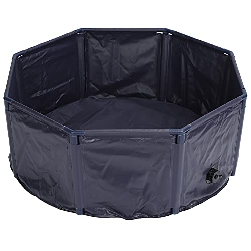 Faltbarer Hundepool, Tragbarer Pool, PVC-Innen- und Außenbadewanne Hunde, Katzen und Kinder (L30/120cm) von Srliya