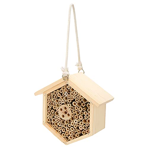 Hölzerne Bienenhaus Dekorative Hängende Insekthaus Insekten Hotel für Gartenbedarf von Srliya