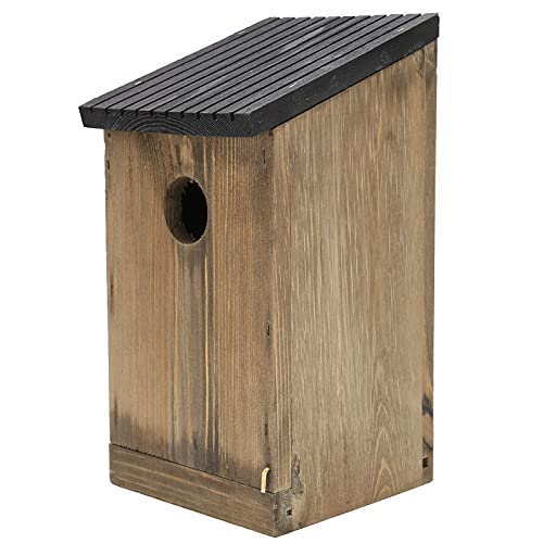 Hölzerne Haustier Vogel Nester Haus Nistkasten Vogelhauszubehör für Gartenschmuckstücke von Srliya