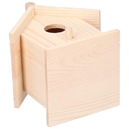 Holzvogelhaus Innovative Hängende Vögel Nester Käfig Outdoor Gartendekor Ornament von Srliya