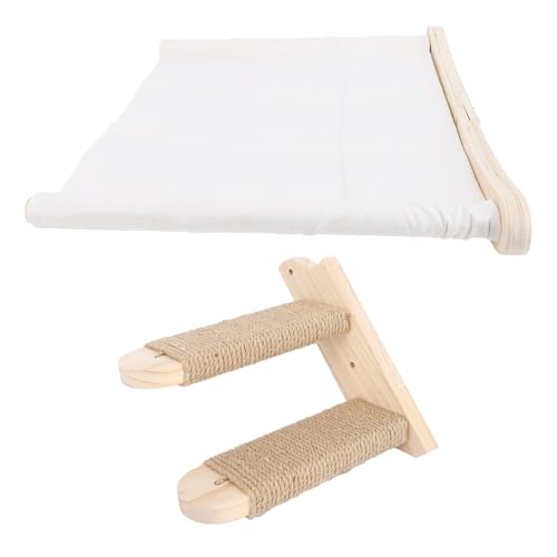 Katzen-Wandhängematte mit Stufen, Holz-Wandmöbel, Katzen-Kletterregal, Stabiles Katzen-Wandbett für den Innenbereich, Katzenspiel, Katzen-Wandregale, Katzen-Hängematte, Wandregal Katzen-Wandhängematte mit Stufen, Holz-Wandmöbel, Katzen-Kletterregal, Stabiles Katzen-Wandbett für den Innenbereich, Katzenspiel, Katzen-Wandregale, Katzen-Hängematte, Wandregal von Srliya