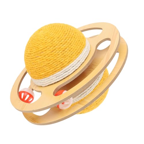 Kratzball für Katzen, Sisal, Stabile Struktur, Verbesserte Übung, Stilvoller Look, Kratzball für den Innenbereich Kratzball für Katzen, Sisal, Stabile Struktur, Verbesserte Übung, Stilvoller Look, Kratzball für den Innenbereich von Srliya