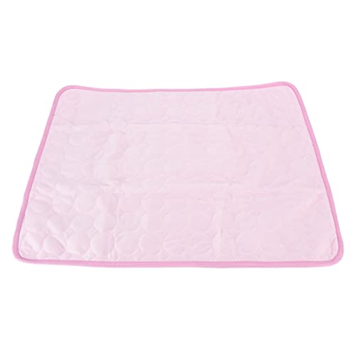 Kühlmatte Haustiere, Atmungsaktive Kühlmatte aus Eisseide Hunde, Katzen, Zwinger, Autositze Im Freien, Sofas, Böden (XL) von Srliya
