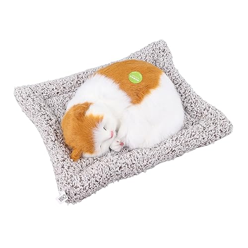 Schlafende Simulierte Katzendekoration, Realistisches und Plüschiges Katzenspielzeug mit Sound, Entzückenden Gesichtsausdrücken, für und Heimdekoration, Hergestellt aus Schlafende Simulierte Katzendekoration, Realistisches und Plüschiges Katzenspielzeug mit Sound, Entzückenden Gesichtsausdrücken, für und Heimdekoration, Hergestellt aus von Srliya