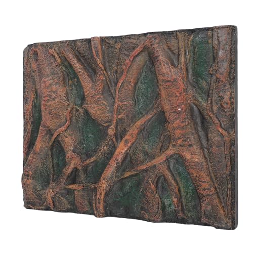 Srliya Aquarium-Hintergrund, Vielseitige 3D-Effekte, Feine und Lebendige Verarbeitung, Aquarium-Hintergrundwand Aquarium, Reptilienbecken (H) von Srliya