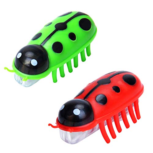 Srliya Automatisches Haustier-Katzenspielzeug, Farbenfrohes, Unterhaltsames Übungsspielzeug Katzen, Kätzchen, Kleine Hunde, Zufällige Farbe, (Rot grün) von Srliya