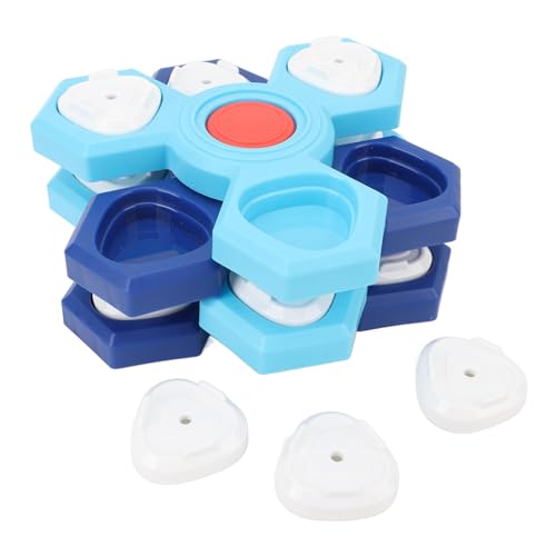Srliya Langsame Feeder Dog Bowl 4 Schichten PC Anti -Schlucking Interactive Pet Food Bowl Spielzeug für Haustiertraining von Srliya