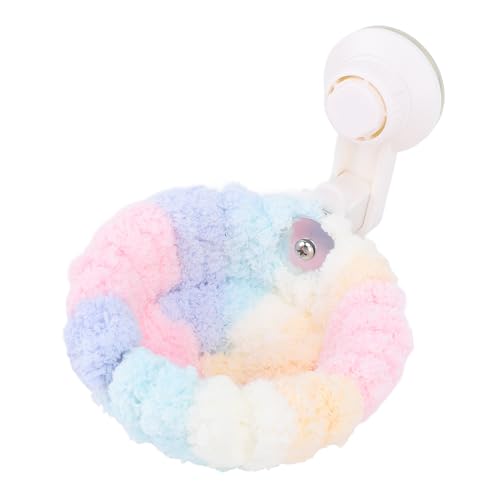 Srliya Vogel-Plüschhaus, Tragbar, Vier Jahreszeiten, Universell, Bequem, Plüsch, Warm, Vogelschlafbett mit Saugnapf (14CM) von Srliya