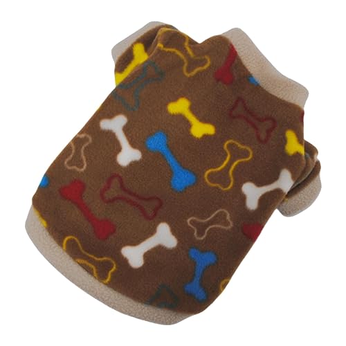 Warme Kleidung für Hunde, Winter-Hemd für Welpen, Niedliches Knochenmuster, Weicher, Bequemer Warmer Schlafanzug für Hunde, Haustiermantel für und Winter Warme Kleidung für Hunde, Winter-Hemd für Welpen, Niedliches Knochenmuster, Weicher, Bequemer Warmer Schlafanzug für Hunde, Haustiermantel für und Winter von Srliya
