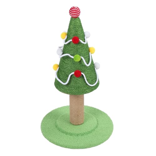 Srliya Kratzbaum, Weihnachtsbaum-Stil, Sisal, Schützt Möbel, Stabile Struktur, Kratzbaum für Zuhause und Innenbereich (Groß: 40 x 65 cm / 15,7 x 25,6 cm) Srliya Kratzbaum, Weihnachtsbaum-Stil, Sisal, Schützt Möbel, Stabile Struktur, Kratzbaum für Zuhause und Innenbereich (Groß: 40 x 65 cm / 15,7 x 25,6 cm) von Srliya