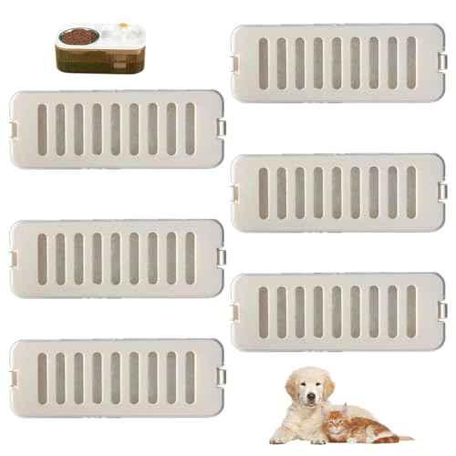 Cat Water Fountain Filter Ersatz, 6PCS -Katzenbrunnenfilterersatz, einfach zu installierende und reinigende Fütterungs- und Bewässerungsversorgung Cat Water Fountain Filter Ersatz, 6PCS -Katzenbrunnenfilterersatz, einfach zu installierende und reinigende Fütterungs- und Bewässerungsversorgung von Ssguopte