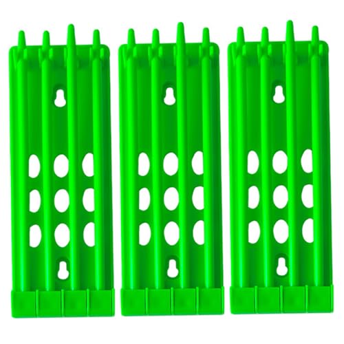 Ssguopte 3pcs Taube Vorräte, Kunststofftaubenbeinringe Halberbänder Rack Rahmen 7,8x2,7 Fuß Ringplatz Organizer von Ssguopte