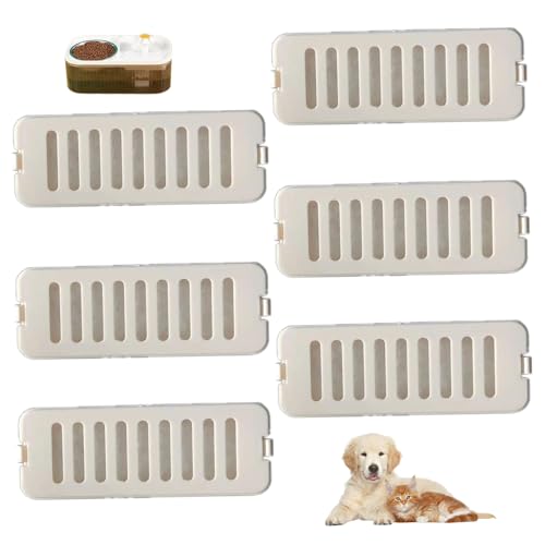 Ssguopte Cat Water Fountain Filter Ersatz, 6PCS -Katzenbrunnenfilterersatz, einfach zu installierende und reinigende Fütterungs- und Bewässerungsversorgung von Ssguopte