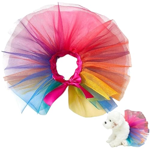 Ssguopte Hundekleid mit Glitzer, Festliche Hundekleidung, Bindeverschluss, S, Mehrfarbig Ssguopte Hundekleid mit Glitzer, Festliche Hundekleidung, Bindeverschluss, S, Mehrfarbig von Ssguopte