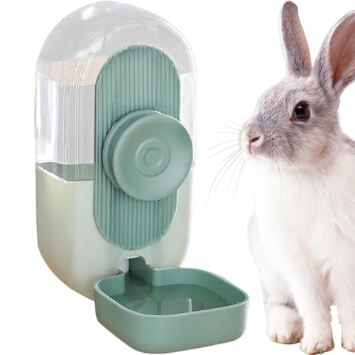Ssguopte Kaninchenwasserspender, 800 ml Hanging Automatische Meerschweinchenwasserflasche, Anti-Drip-Vogelwasserspender für Kaninchen Chinchilla Meerschweinchen Igel Frettchen Ssguopte Kaninchenwasserspender, 800 ml Hanging Automatische Meerschweinchenwasserflasche, Anti-Drip-Vogelwasserspender für Kaninchen Chinchilla Meerschweinchen Igel Frettchen von Ssguopte