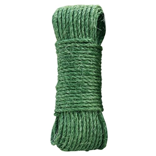 Ssguopte Sisalseil für Katzenkratzer, 6 mm x 20 m Sisalseil mit Klebstoff, Verschleiß-resistent von Ssguopte