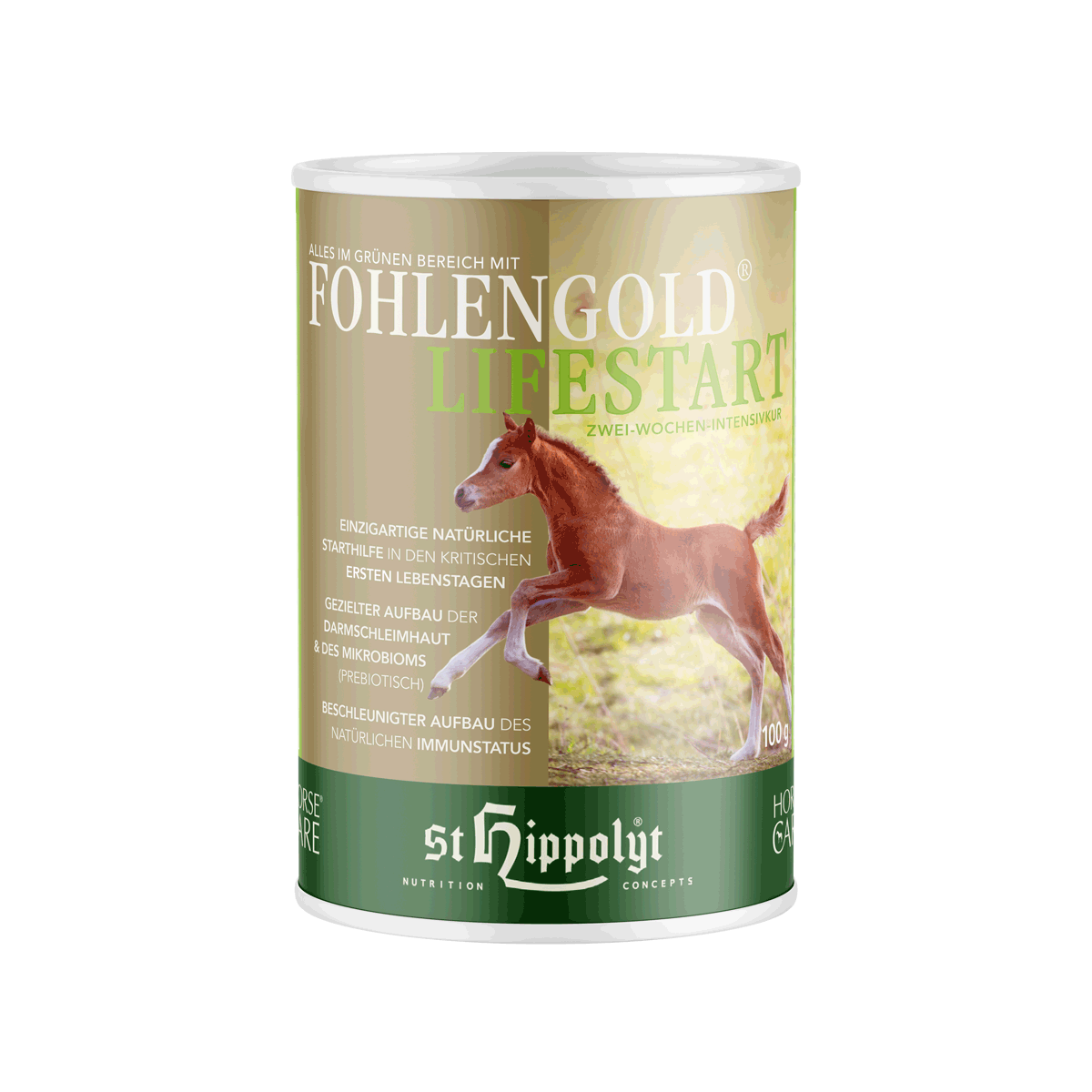 St. Hippolyt Fohlengold Lifestart 100g start to live St. Hippolyt Fohlengold Lifestart 100g start to live von St. Hippolyt