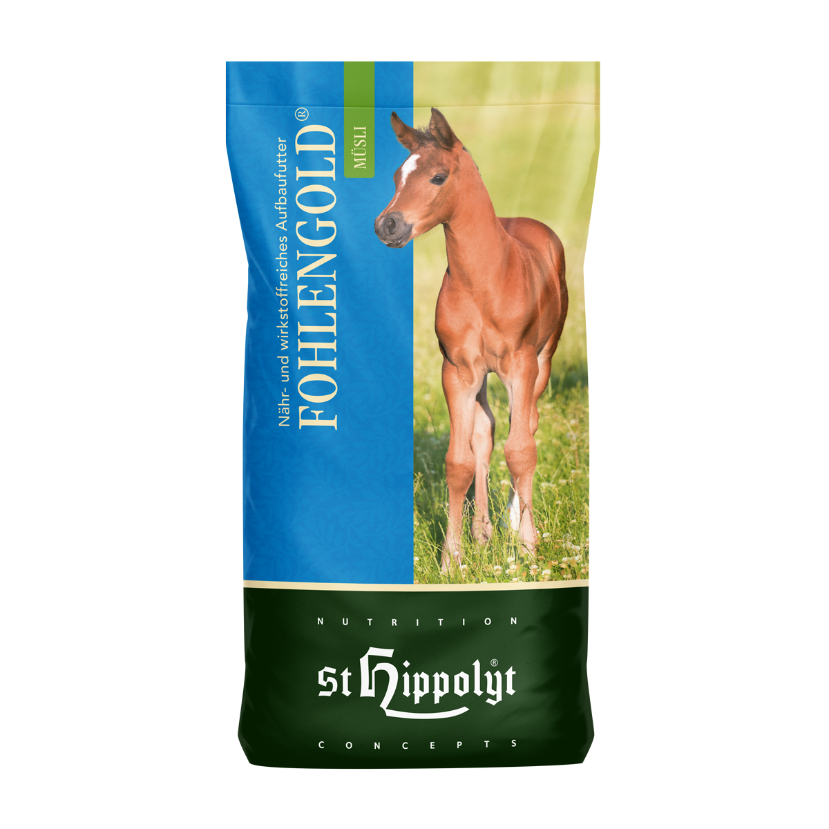 St. Hippolyt - Fohlengold Müsli - 20 kg für die optimale Entwicklung St. Hippolyt - Fohlengold Müsli - 20 kg für die optimale Entwicklung von St. Hippolyt