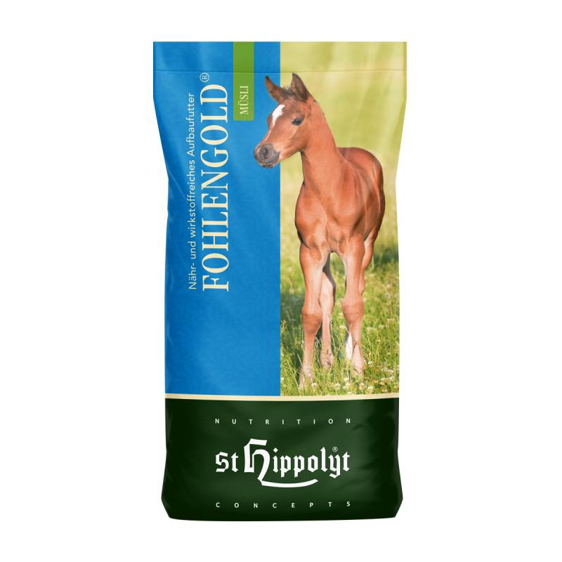 St. Hippolyt - Fohlengold Müsli - 20 kg für die optimale Entwicklung St. Hippolyt - Fohlengold Müsli - 20 kg für die optimale Entwicklung von St. Hippolyt