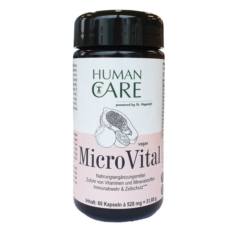 St. Hippolyt Microvital Human 60 Kapseln Für den Menschen von St. Hippolyt