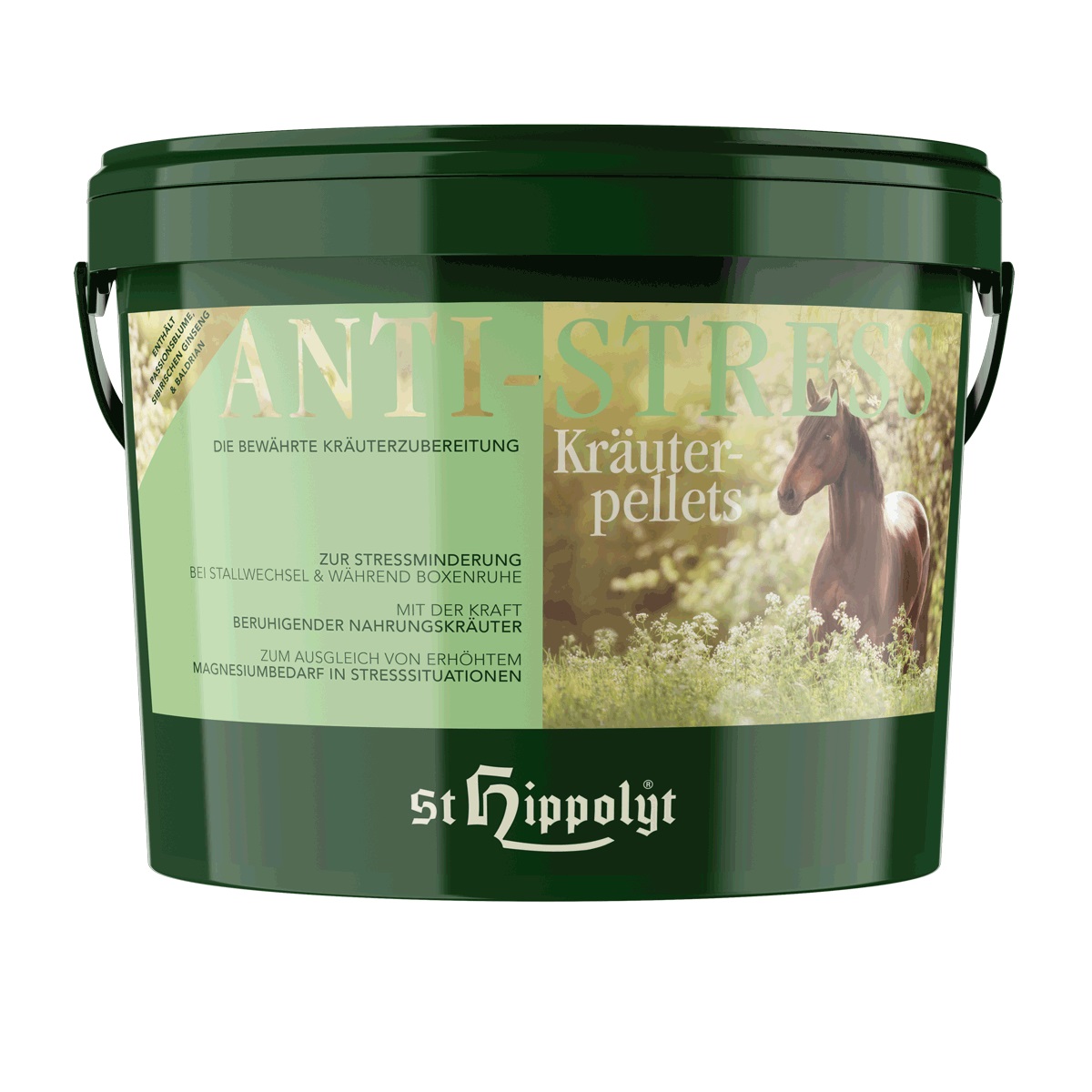 St.Hippolyt Anti Stress Kräuterpellets 25kg Stärkt die Nerven von St. Hippolyt