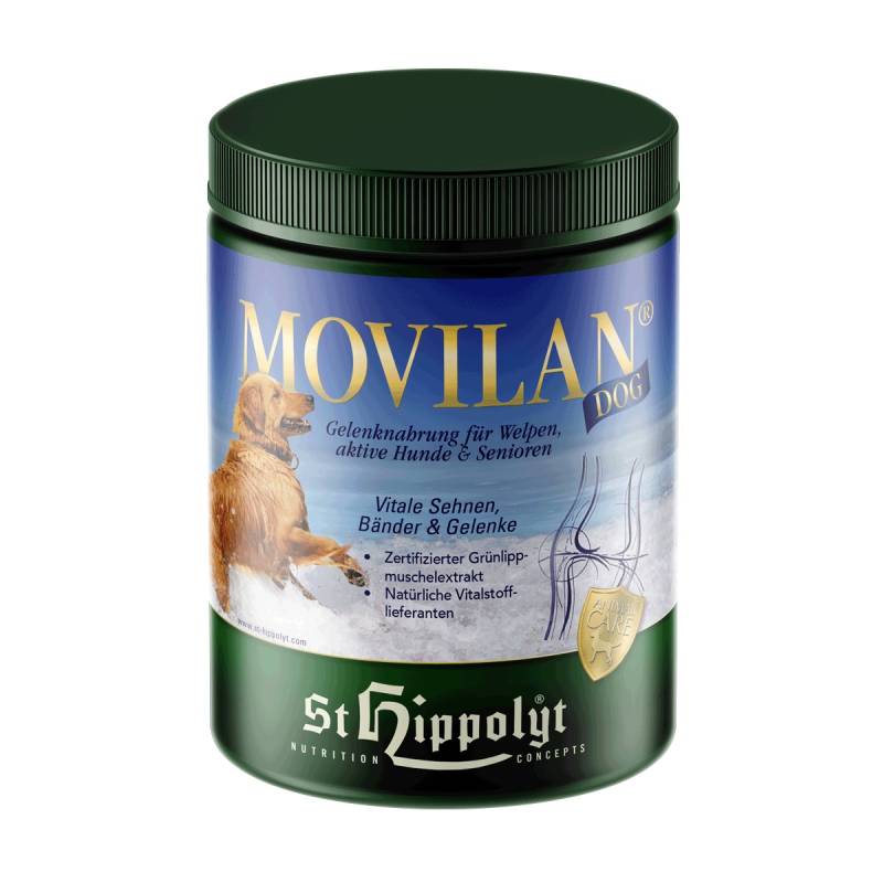 St.Hippolyt Dog Care Movilan 1kg  Gelenknahrung für Welpen, aktive Hunde & Senioren von St. Hippolyt