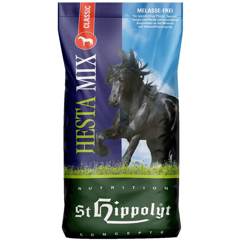 St.Hippolyt Hesta Mix Classic 25kg Für leichtfuttrige Pferde von St. Hippolyt