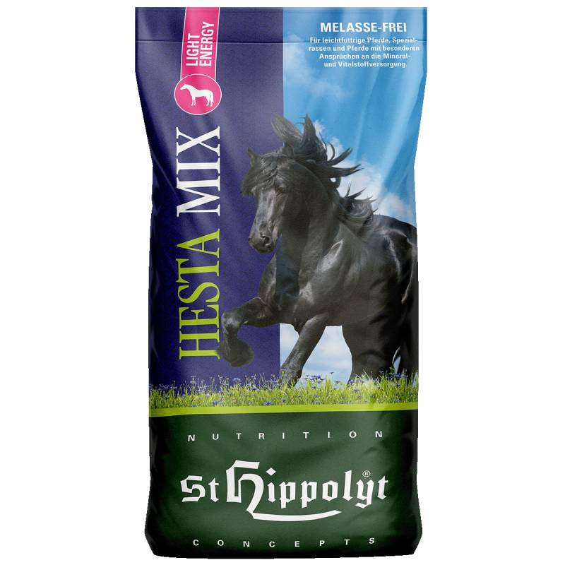 St.Hippolyt Hesta Mix Light Energy 20kg Energiearm & nährstoffreich von St. Hippolyt