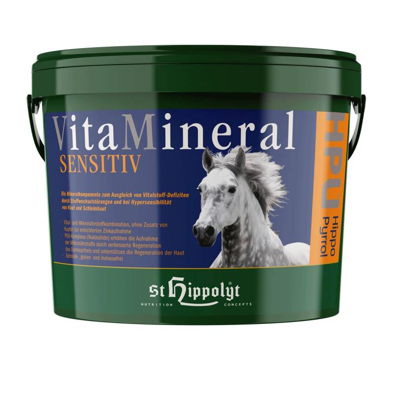 St.Hippolyt VitaMineral sensitiv 3kg Zur Stoffwechselunterstützung St.Hippolyt VitaMineral sensitiv 3kg Zur Stoffwechselunterstützung von St. Hippolyt