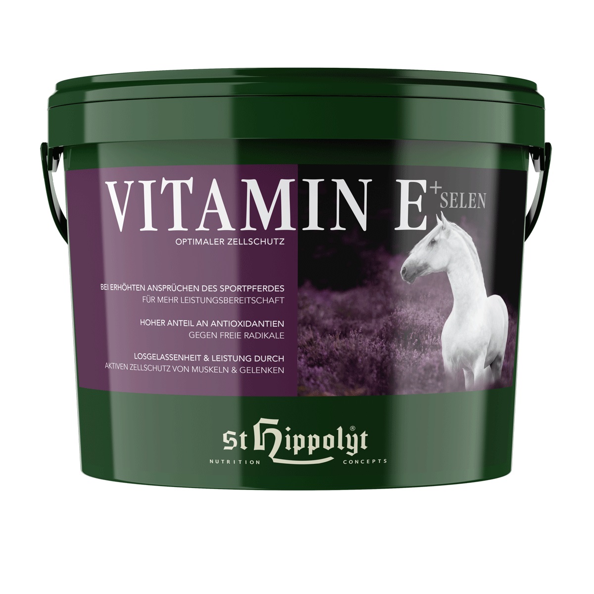 St.Hippolyt Vitamin E+Selen 10kg Für mehr Leistungsbereitschaft St.Hippolyt Vitamin E+Selen 10kg Für mehr Leistungsbereitschaft von St. Hippolyt