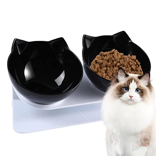 Katzen Und Hundenapf, Futternapf Single Feeding Water Dispenser,Rutschfester Katzennapf, Schräger Nackenschutz, Transparenter Haustiernapf, Hohe Füße, Haustiertränke Katzen Und Hundenapf, Futternapf Single Feeding Water Dispenser,Rutschfester Katzennapf, Schräger Nackenschutz, Transparenter Haustiernapf, Hohe Füße, Haustiertränke von Stalf