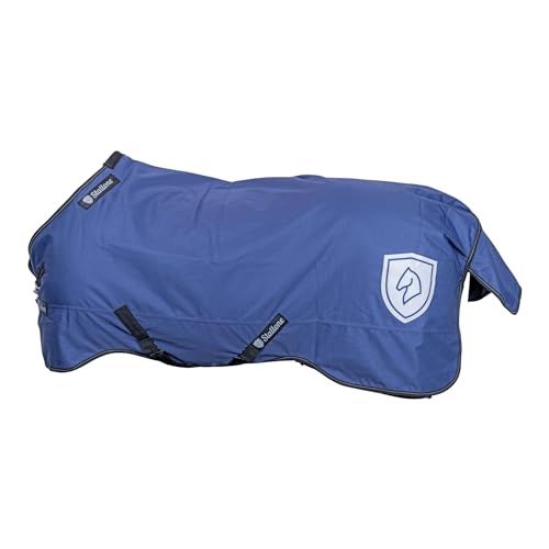 Stallone Weidedecke Outdoor Super Guard 200 g - Navy, 105 cm | Wärmende Pferdedecke mit 200 g Fütterung Wasserdicht | Winddicht | 1200D Ripstop | Reflex-Elemente | Reissfest| Hochwertige Verschlüsse von Stallone