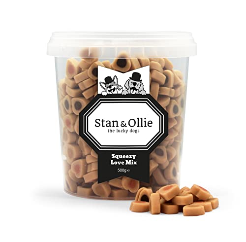 Stan & Ollie Squeezy Love Mix - Soft Treats with Lamb Flavor - 500gr semi-Moist Training and Reward Snack for Dogs von Stan & Ollie