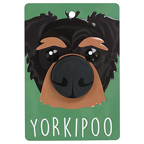 Pooch Pals Yorkipoo Hundeleinenhalter, Wandmontage, Plakette mit Haken von Stands Out, Supplying Outstanding Gifts