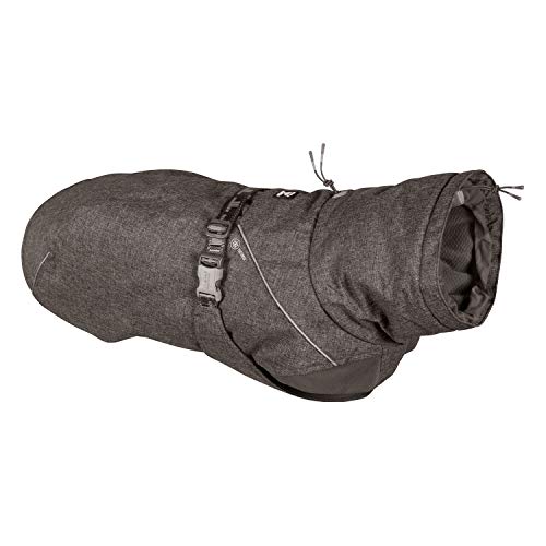 Hurtta Expedition Parka Wintermantel für Hunde, Hundemantel Warm, Blackberry Schwarz 45XS von Hurtta