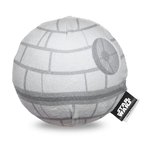 STAR WARS for Pets FF19190 Plüschball mit Quietschelement, Plüschball für Hunde, Quietschball aus Stoff, Kauspielzeug, Geschenke für Fans, 10,2 cm von Star Wars