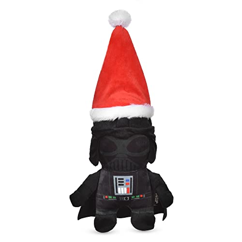 STAR WARS Für Haustiere Hundespielzeug Darth Vader Spielzeug für Urlaub,Santa Darth Vader Hund Quietschspielzeug Hund Kauspielzeug,Urlaub Hundespielzeug Plüschtiere,22.9 cm kleines Hundespielzeug von Star Wars