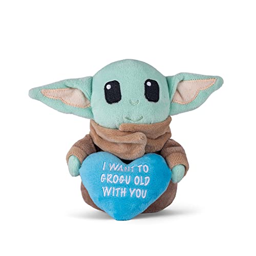 STAR WARS Hundespielzeug Baby Yoda Plüsch Quietscher | 15,2 cm The Child, Grogu to My Heart Plüsch Quietscher Haustier Spielzeug für Hunde Grogu Baby Yoda Stofftier 15,2 cm STAR WARS Hundespielzeug Baby Yoda Plüsch Quietscher | 15,2 cm The Child, Grogu to My Heart Plüsch Quietscher Haustier Spielzeug für Hunde Grogu Baby Yoda Stofftier 15,2 cm von Star Wars