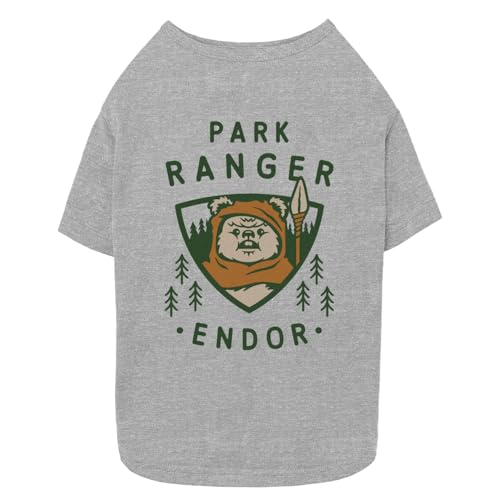 STAR WARS Park Ranger Endor T-Shirt für Hunde und Katzen, Athletic Heather, Größe XXL STAR WARS Park Ranger Endor T-Shirt für Hunde und Katzen, Athletic Heather, Größe XXL von Star Wars