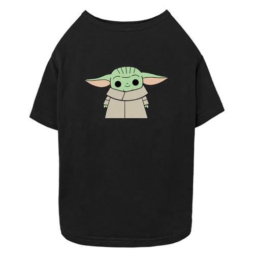 STAR WARS T-Shirt für Hunde und Katzen, niedliches Design in The Galaxy, Yoda, Schwarz, Größe XL STAR WARS T-Shirt für Hunde und Katzen, niedliches Design in The Galaxy, Yoda, Schwarz, Größe XL von Star Wars