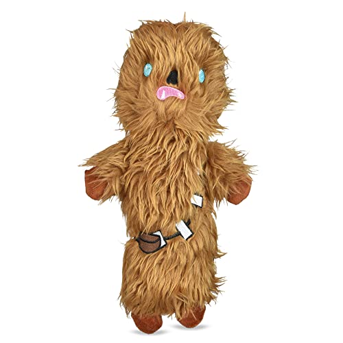 STAR WARS for Pets Chewbacca Plüsch-Bobo-Hundespielzeug mit Quietscher, Chewbacca-Spielzeug für Hunde, quietschendes Hundespielzeug, Bobo-Stil, Kauspielzeug, 30,5 cm (FF19187) von Star Wars