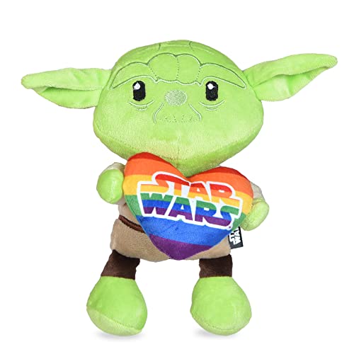 STAR WARS Pride 22,9 cm Yoda Galaxy Herz Quietschspielzeug 22,9 cm Yoda Love Regenbogen Quietschendes Haustierspielzeug Hundespielzeug, Yoda | Stolz Geschenke für Haustiere, STAR WARS Pride 22,9 cm Yoda Galaxy Herz Quietschspielzeug 22,9 cm Yoda Love Regenbogen Quietschendes Haustierspielzeug Hundespielzeug, Yoda | Stolz Geschenke für Haustiere, von Star Wars