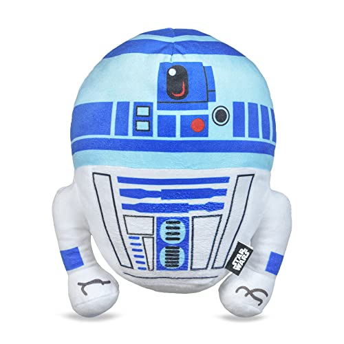 Star Wars 22,9 cm R2-D2 Pl sch-Quietschspielzeug | 22,9 cm R2-D2 Pl sch-Quietschspielzeug | Star Wars Spielzeug f r Hunde R2-D2 Stofftier 22,9 cm | Hundespielzeug Quietschendes Hundespielzeug von Star Wars