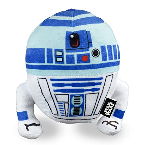 Star Wars 6" R2-D2 Plush Squeaker Toy | 6” R2-D2 Plush Squeaker Pet Toy | Star Wars Toy for Dogs R2-D2 Stuffed Animal 6 inch | Dog Chew Toy, Squeaky Dog Toy von Star Wars