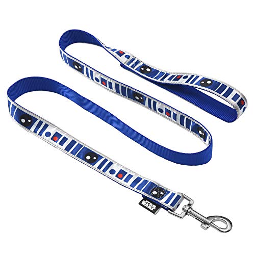Star Wars for Pets R2D2 Droid Hundeleine, 1,8 m, lässt Sich leicht an jedem Hundehalsband oder Geschirr befestigen, R2D2 Blaue Nylon-Hundeleine, 183 cm, für alle Hunde, Mehrfarbig, FF16655 Star Wars for Pets R2D2 Droid Hundeleine, 1,8 m, lässt Sich leicht an jedem Hundehalsband oder Geschirr befestigen, R2D2 Blaue Nylon-Hundeleine, 183 cm, für alle Hunde, Mehrfarbig, FF16655 von Marvel