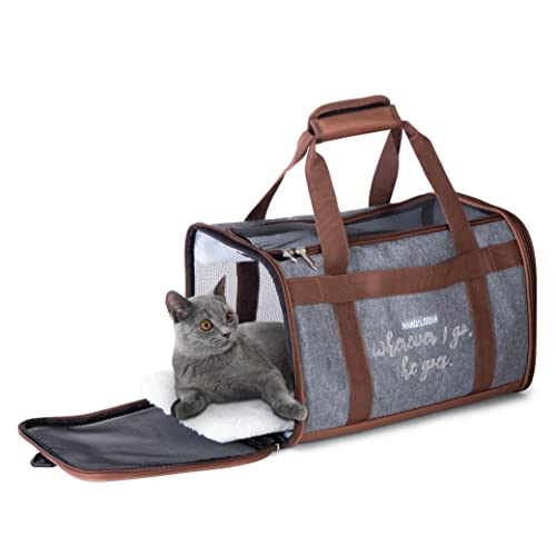 Star Wars for Pets FF19733 The Mandalorian Soft Pet Carrier "Wherever I go, he goes" Grau & Braun | f r Haustiere 15 x 9 x 9 Hunde-Reisetasche | Gep cktr ger f r Hunde, passt unter Flugzeugsitz Star Wars for Pets FF19733 The Mandalorian Soft Pet Carrier "Wherever I go, he goes" Grau & Braun | f r Haustiere 15 x 9 x 9 Hunde-Reisetasche | Gep cktr ger f r Hunde, passt unter Flugzeugsitz von Star Wars